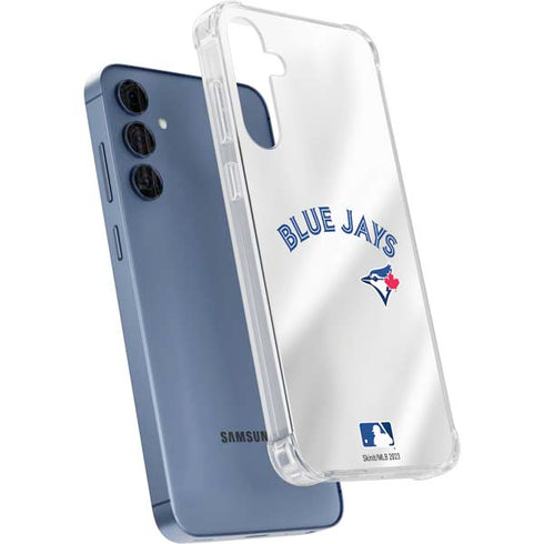 MLB Toronto Blue Jays Jersey Home Galaxy A35 5G Clear Case